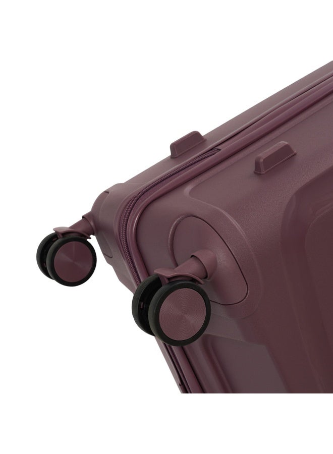 Eagle Express Clifton PP Hard Trolley Luggage - 1 Piece - 28 inch - Raspberry - Durable Polypropylene - 1-Year Warranty - Image 5