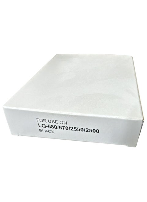 PREMIUM Ribbon LQ680 Dot Matrix / Pages 8,000 / For Used In Epson / LQ-670/680/860/860/1060/1060/2550