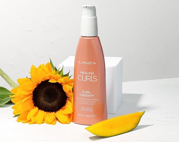 LANZA Healing Curls Curl Therapy Leave In Conditioner Leave in Conditioner for Curly Hair for Hydrating and Detangling to Prevent Breakage with Sulphate Free Paraben Free Formula 160ml - Image 4