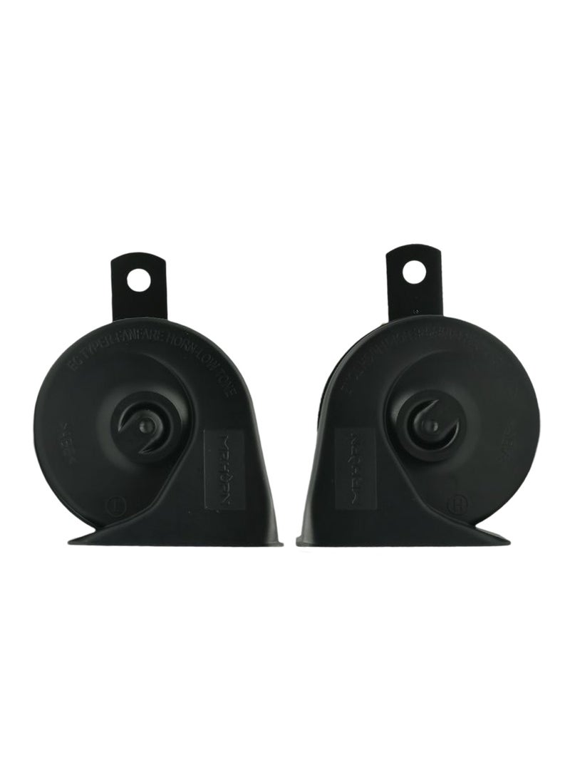 Generic 2 Piece MR HORN Snail Horn - Dual Tone 410Hz/510Hz - Compact, Full Power Car Horn for High & Low Sound - Easy Installation A058  - Image 4