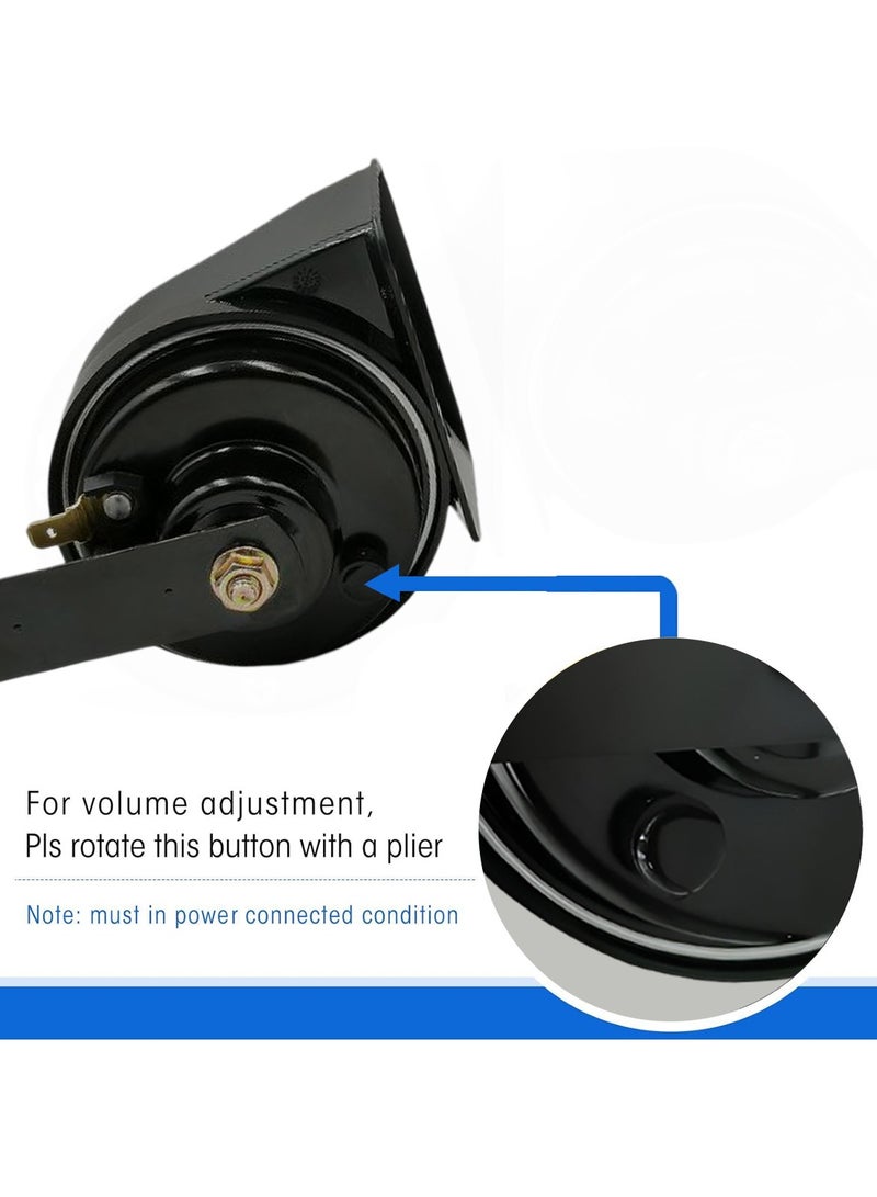 Generic 2 Piece MR HORN Snail Horn - Dual Tone 410Hz/510Hz - Compact, Full Power Car Horn for High & Low Sound - Easy Installation A058  - Image 5
