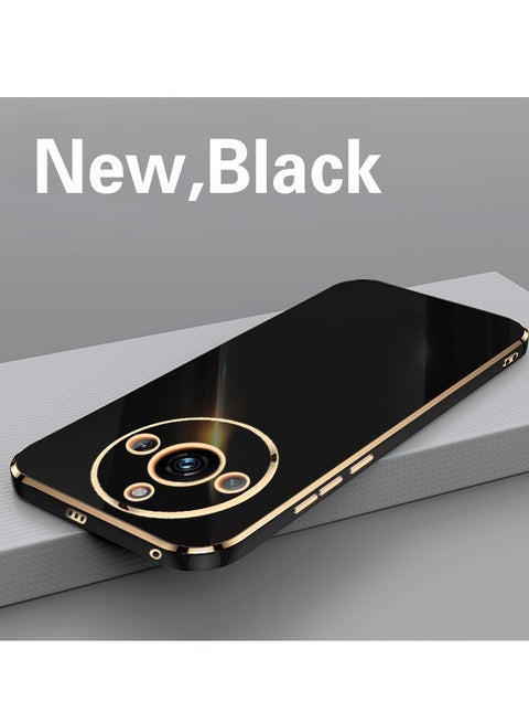 Case Cover For realme 11 Pro Plus 5G Mobile Phone , Luxury Plating Soft Back Cover, Raised Full Camera Protection