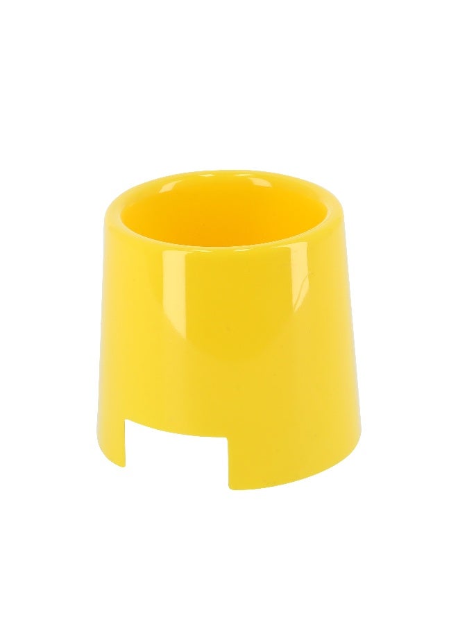 Royalford Toilet Brush with Holder- RF11188| Compact and Light-Weight Toilet Brush Perfect for Cleaning Indian and Western Style Toilets| Superior-Quality Cleaning Brush with Long Handle for Better Reach and Efficient Cleaning| Yellow and black - Image 3