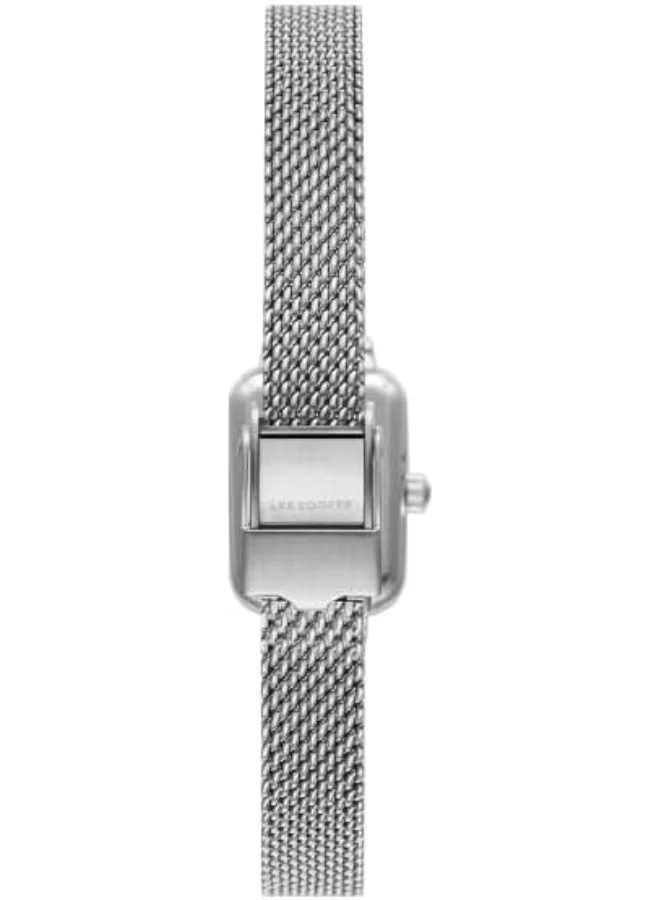 Lee Cooper LEE COOPER LC08086.320 Women Analog Display Watch & Mesh Strap Silver