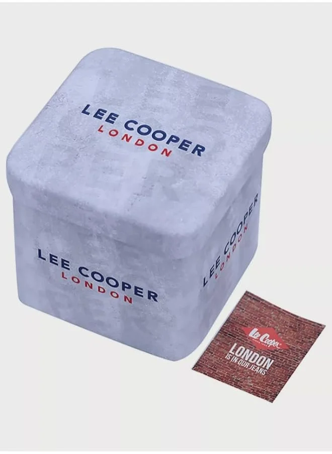 Lee Cooper LEE COOPER LC08086.320 Women Analog Display Watch & Mesh Strap Silver