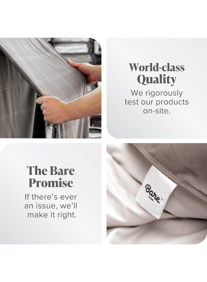 Bare Home Super Soft Fleece Fitted Sheet - Queen Size - Extra Plush Polar Fleece, No-Pilling - Deep Pocket - All Season Cozy Warmth - Image 1