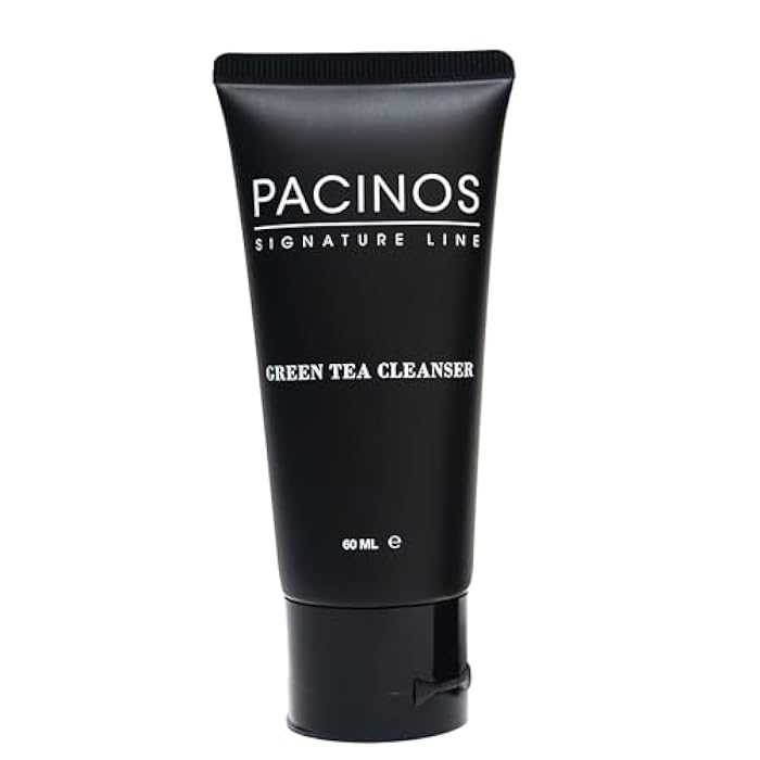 Pacinos Green Tea Cleanser - Gentle Facial Cleanser - Nourishing Antioxidant Face Wash for Balanced Skin - Image 1