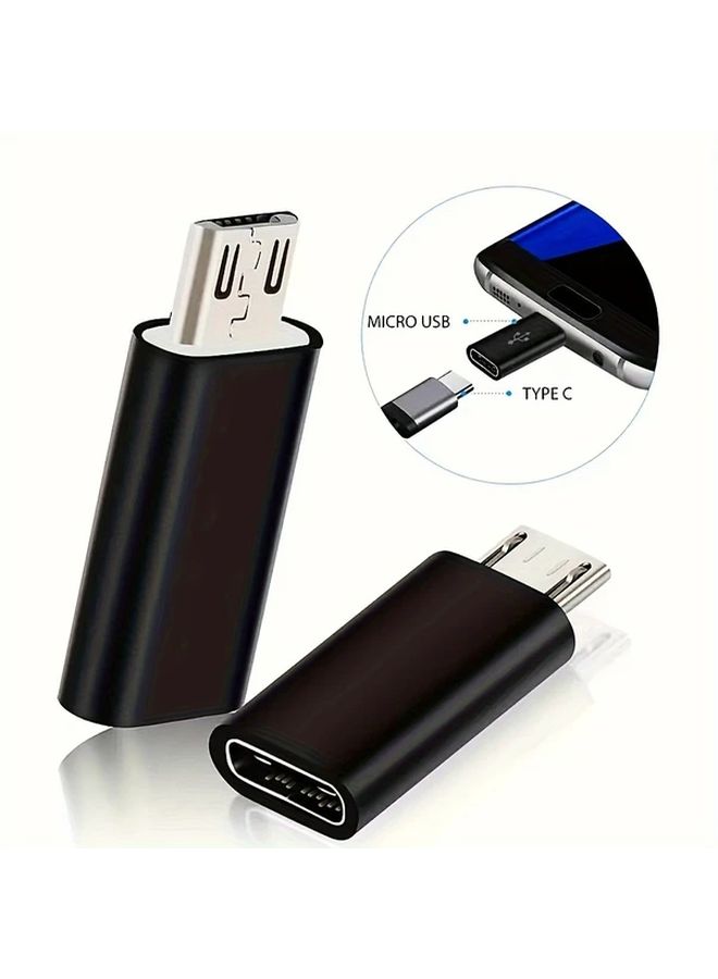 مجموعة محول السفر الفضي العالمي من النوع C مع موصلات USB و Lightning و Micro USB - Image 5