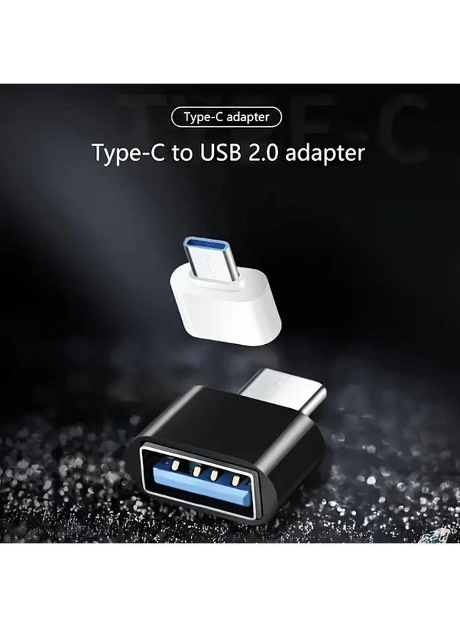 مجموعة محول السفر الفضي العالمي من النوع C مع موصلات USB و Lightning و Micro USB - Image 4