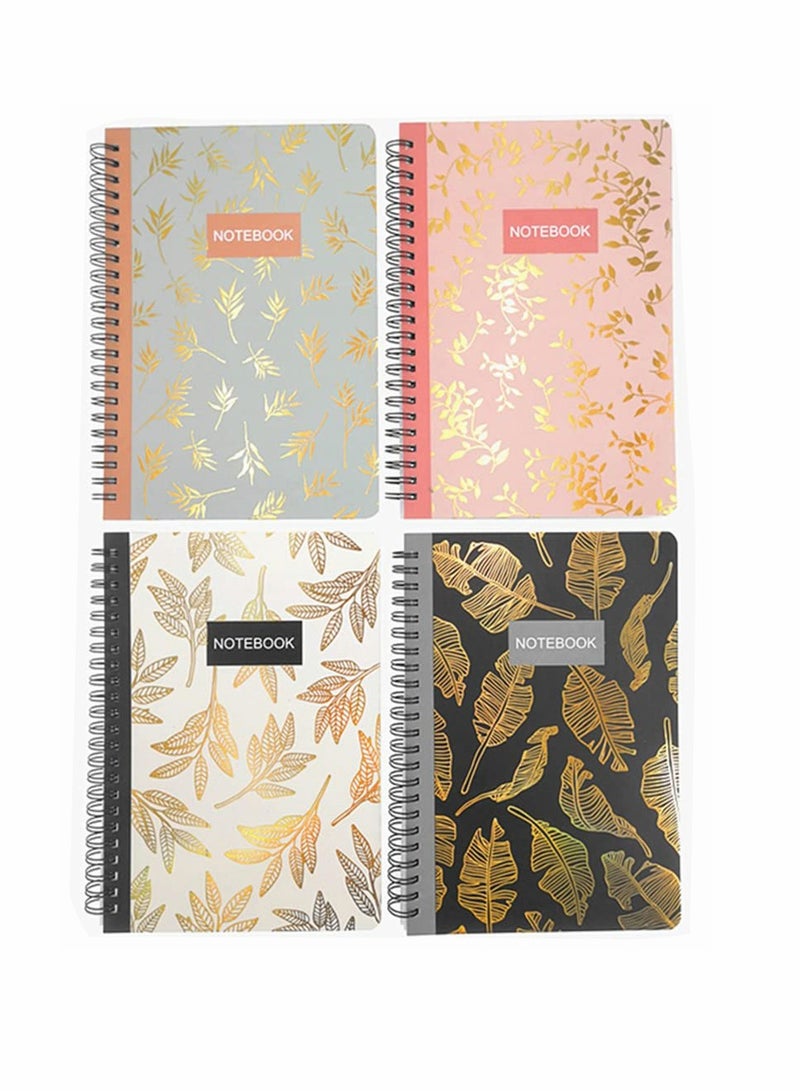KASTWAVE Spiral Notebook Kawaii Cute Journal Note Pad Wirebound Ruled Sketch Book Notepad Diary Memo Planner Book Decomposition Notebook Spiral Bound A5 Size(8.3 5.7)  4 80 Sheets (Leaves) - Image 2