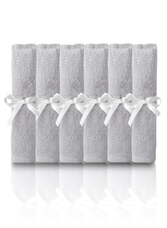 Natemia Organic Baby Washcloths - 10"x10" Soft Cotton Baby Towels - Pack of 6 Multipurpose Reusable Wipes for Infants, Toddlers, and Parents - Image 3