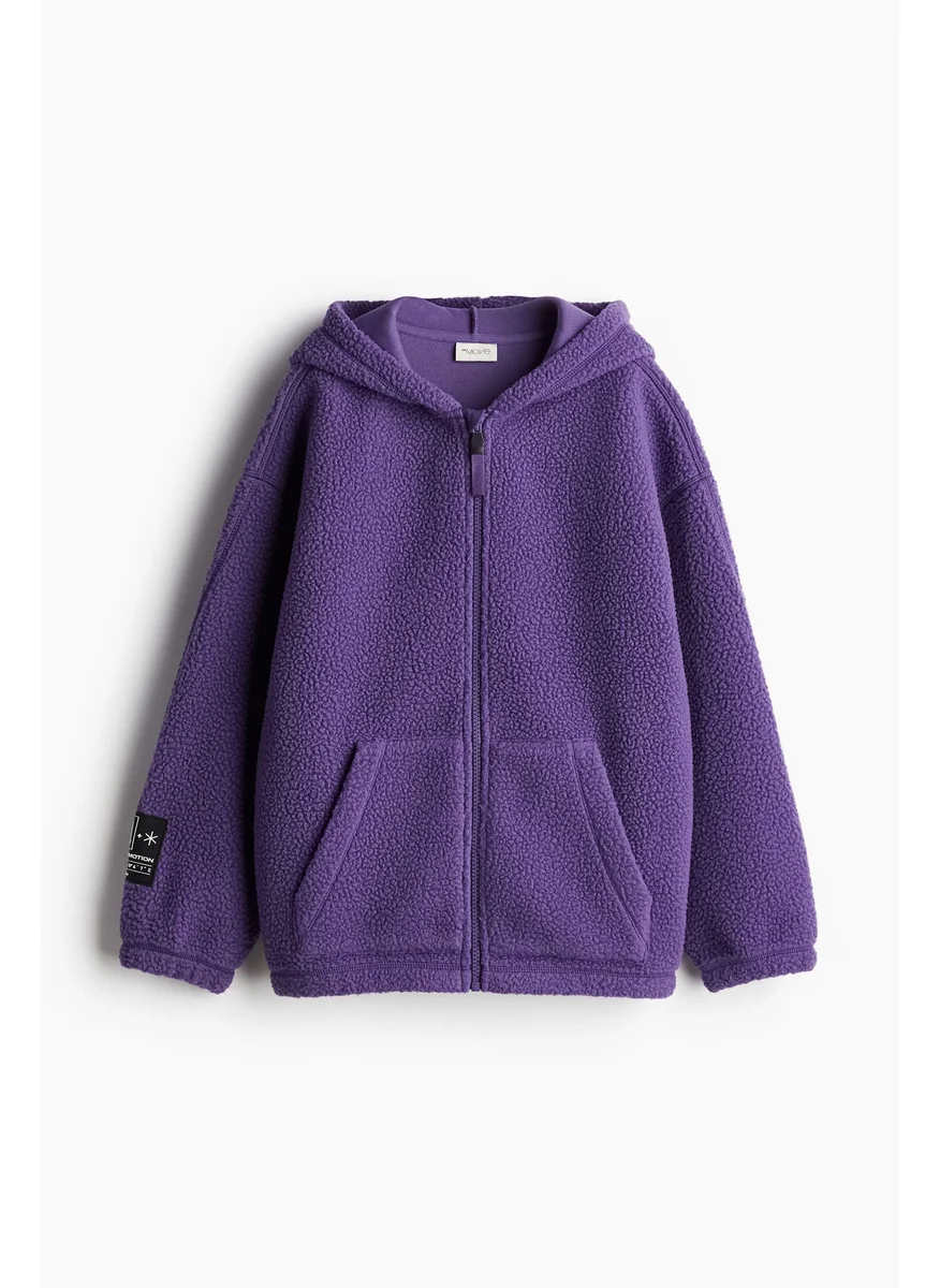 اتش اند ام Teddy Sports Zip-Through Hoodie