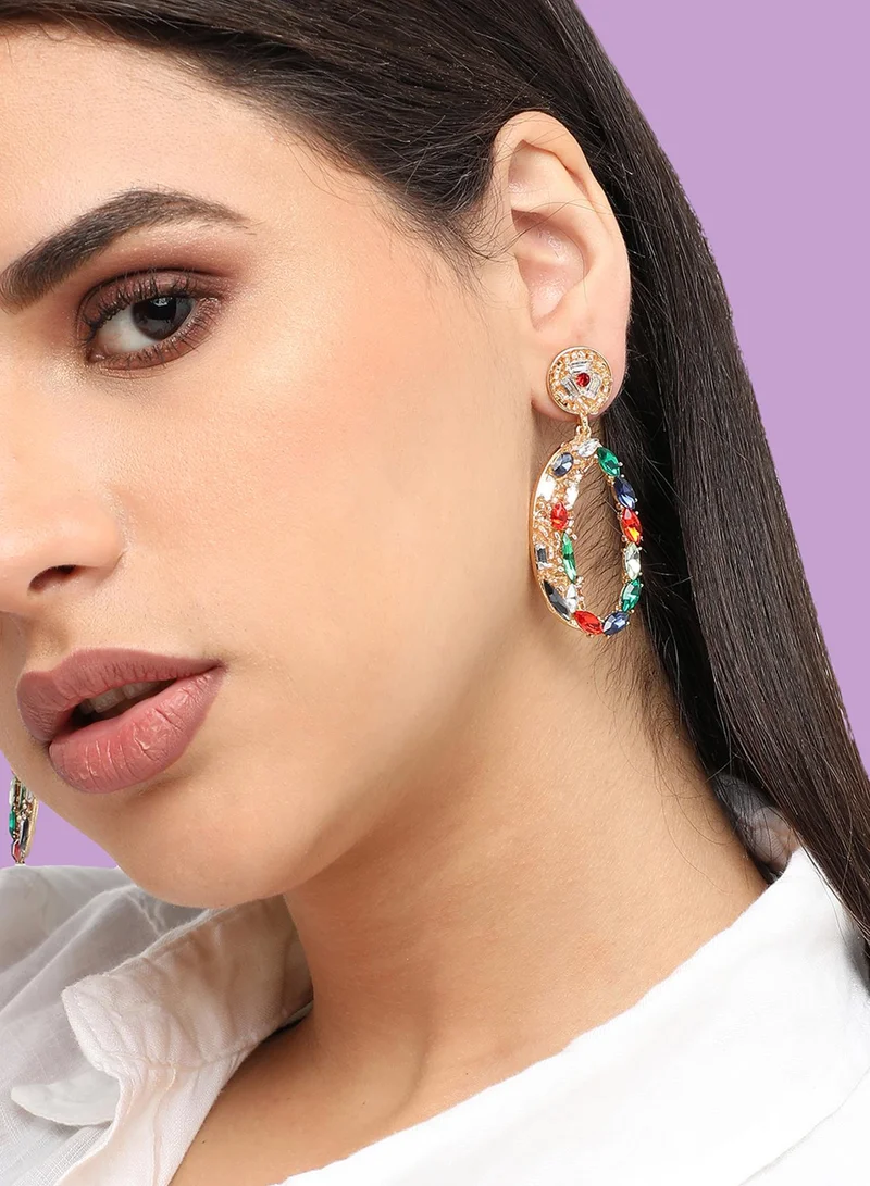 SOHI Party Artificial Drop Earring Jewellery