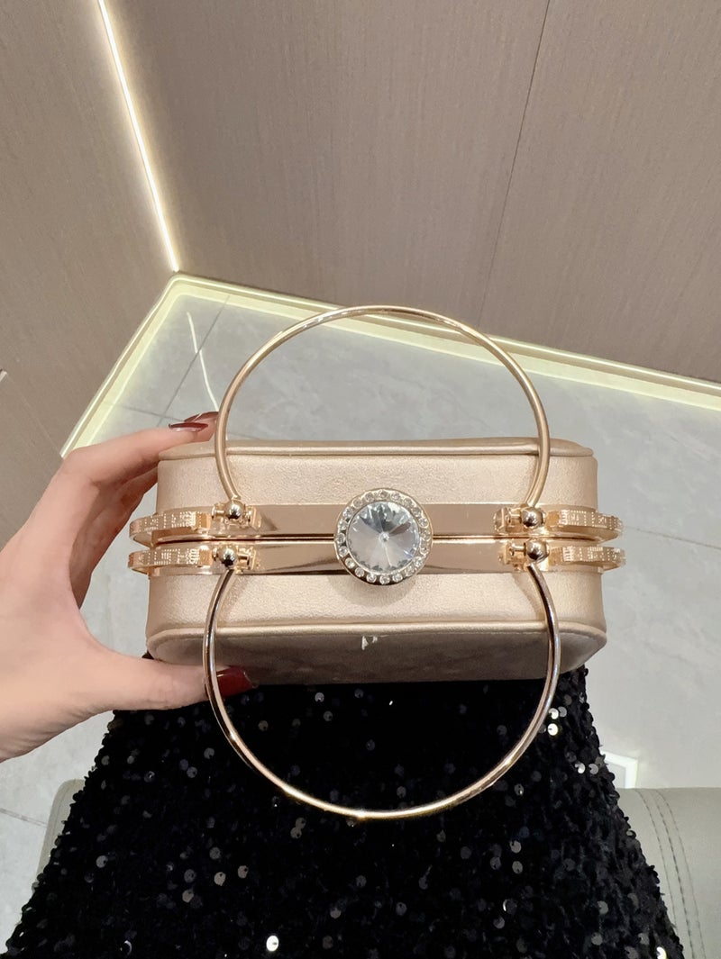 New Diamond Clutch Bag Women'S Handbag Celebrity Banquet Handbag Shoulder Crossbody Evening Bag - Image 3
