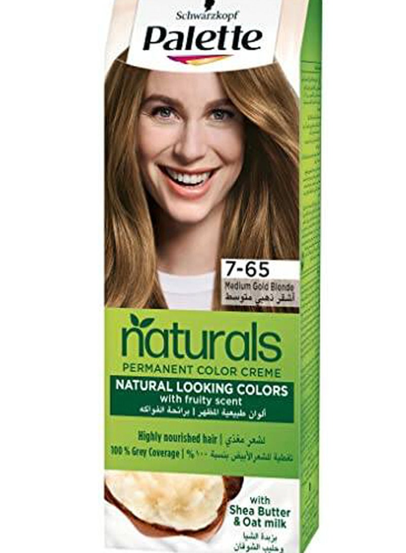 Palette Palette Naturals 7-65 Medium Gold Blonde 110 Ml