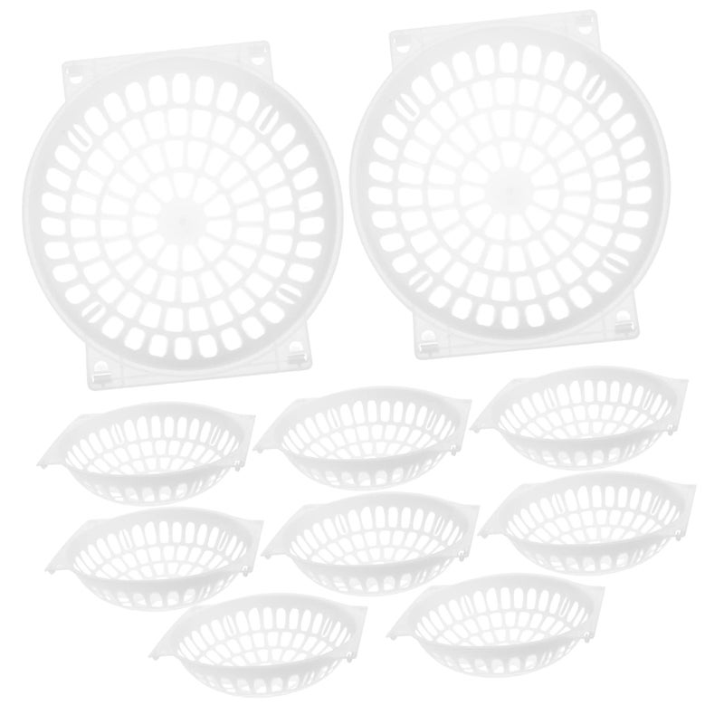 Plastic Bird Nesting Bowls Set of 10 for Pigeons and Breeding Birds Pet Supplies - Image 2