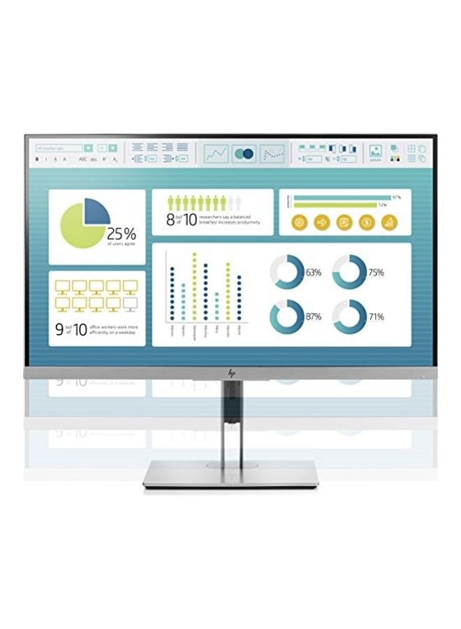 HP EliteDisplay E273 27" HD IPS Monitor Silver - Image 3