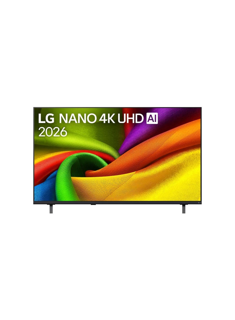 LG 75" NANO 4K UHD AI Smart TV 2026 – NanoCell | α7 AI Processor Gen9 | HDR10 Pro | webOS | AI Hub | VRR | GeForce NOW | LG Shield -75NU850B6LA 75NU850B6LA black - Image 1