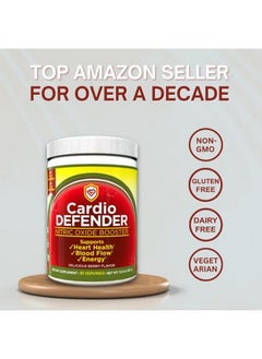 Health & Household Cardio Defender - Cardio Heart Health, Nitric Oxide Booster - L-Arginine Supplement With 5,200Mg L-Arginine & 1,200Mg L-Citrulline - Heart Health & Cardiovascular Support  - Image 2