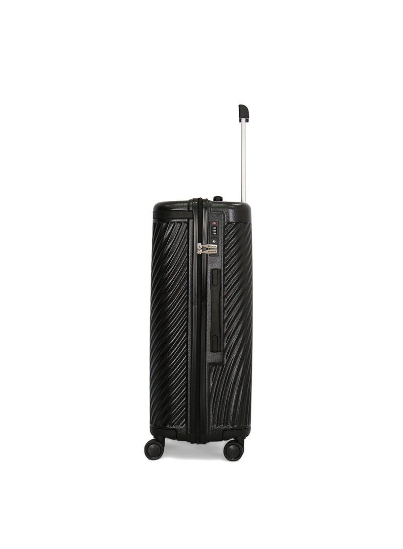 Sonada Hardshell Luggage Trolley Bag 3 pcs Set,Black - Image 4