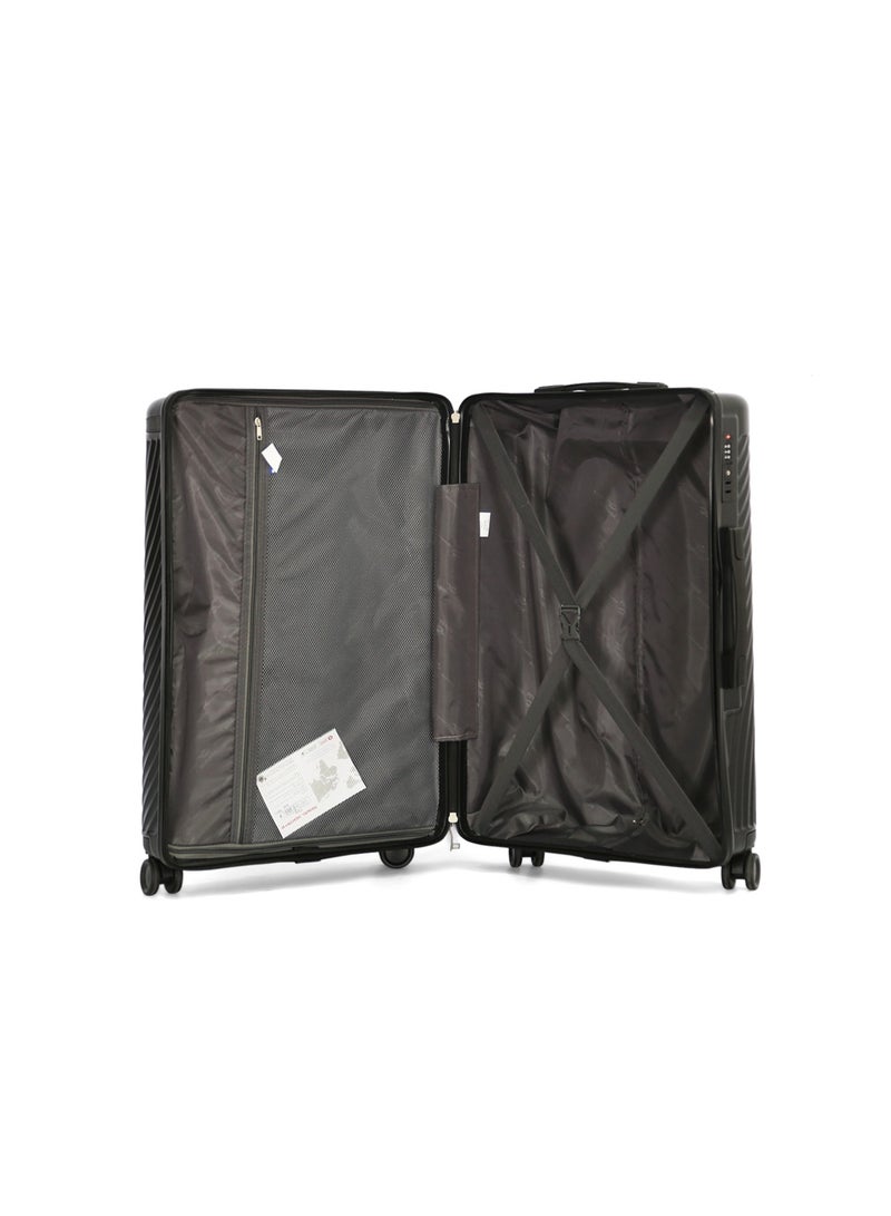 Sonada Hardshell Luggage Trolley Bag 3 pcs Set,Black - Image 3