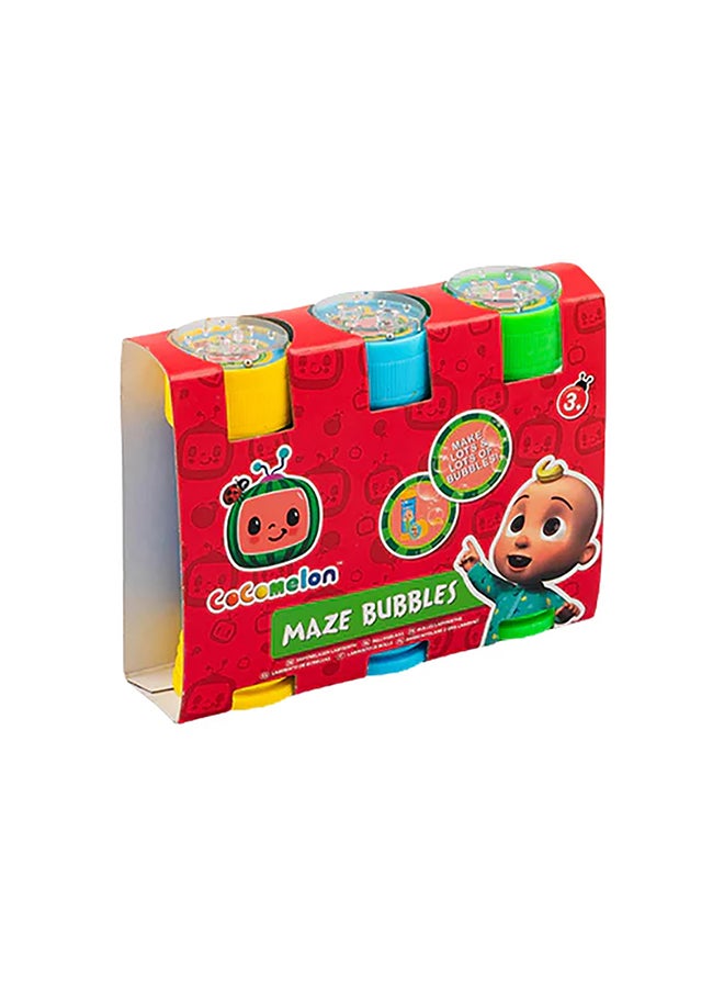 RMS Cocomelon Bubbles With Maze Top 3 Pack – Fun Kids Toy, Interactive Playtime & Gift Item - Image 3