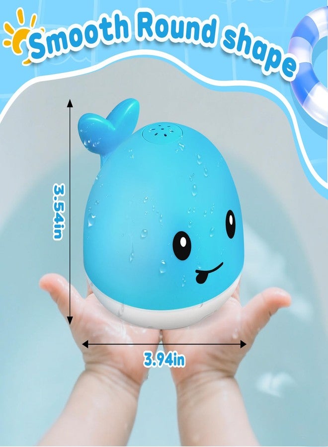Gigilli Whale Bath Toy Sprinkler, Light Up Bath Toys for Kids Ages 1-3 Infant Baby Toys, Christmas Stocking Stuffers 1 2 3 Year Old, 6-12-18 Months Toddler Bathtub Toys Boys Girls Gifts Birthday Gifts - Image 5