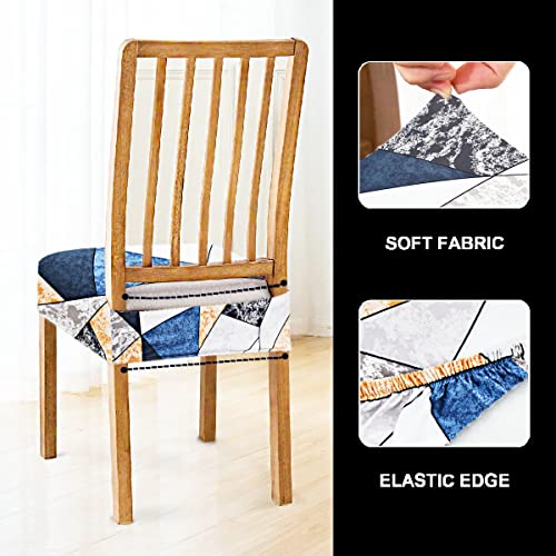 AMAZE ATTIRES Universal Size Dining Chair Seat Cover Set of 4 Seater pcs are Easily Washable Strechable and Comfortable for Dining Room Home Decor Slip Cover - Image 3