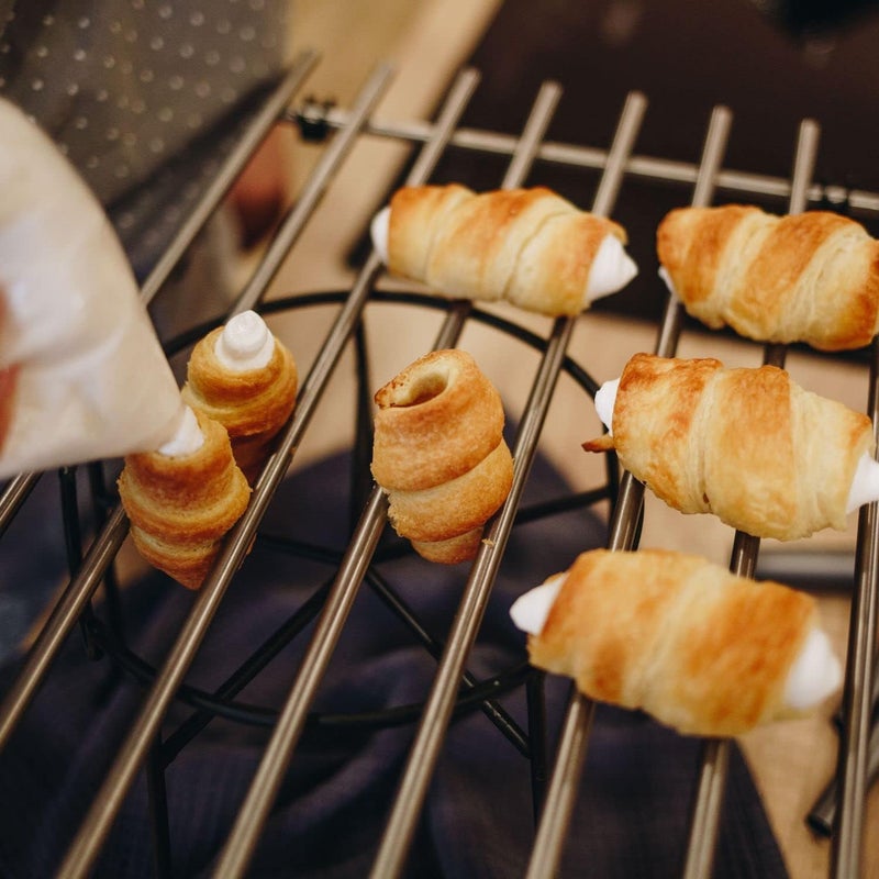 CULIMI Cannoli Tube Set - 13 cm/ 5,1"/ 5 pcs Cones Baking Molds Cream - Horn-Moulds Tubes - Non-Stick Coating - Image 5