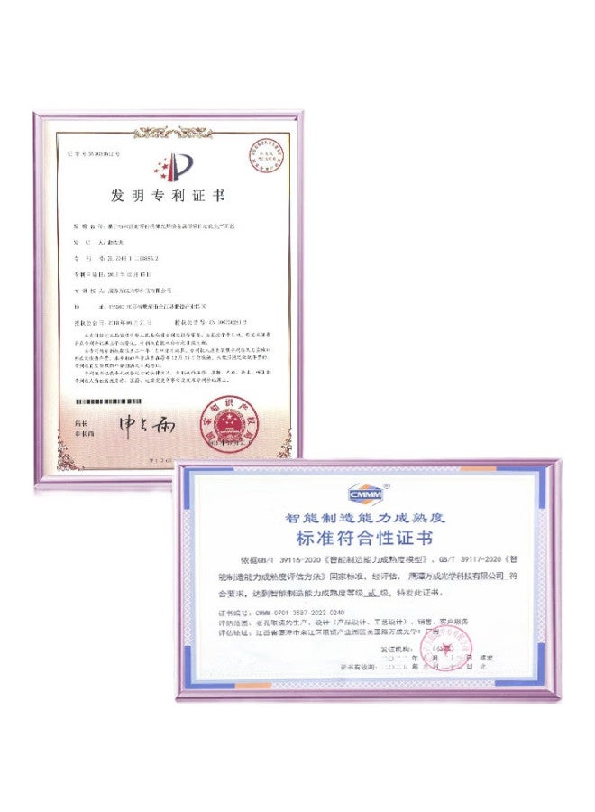 Sunset Red Folding Hanging Waist Belt High Definition Presbyopic Glasses For Women Anti-Blue Light Full Frame Durable And Sturdy E9005Z +2.50 Strength - Image 2