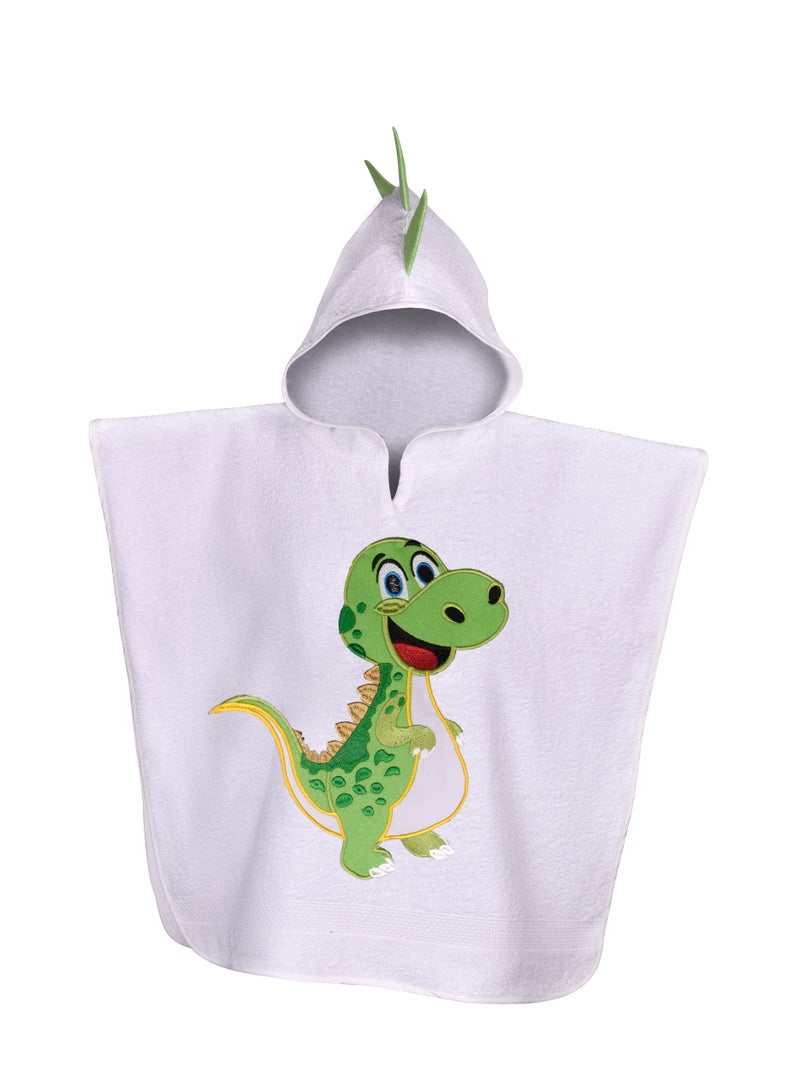 Creative Costumez TREX Dinosaur Hooded Towel (1-3 years) - Image 1