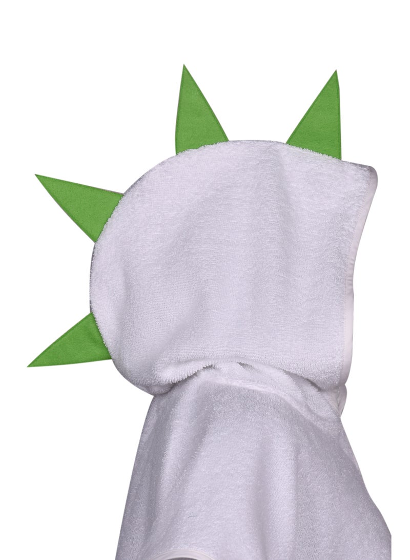Creative Costumez TREX Dinosaur Hooded Towel (1-3 years) - Image 2