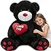 BENINY 43 Feet Giant Teddy Bear Stuffed Animal Large Black Plush Toys for Kids I Love You Valentines Gift for Girlfriend Wedding - Image 2
