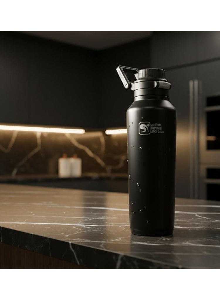 afs Vacuum Insulated Thermal Bottle 700ml-Hot & Cold Vacuum Flask with Phone Holder, Long Temperature Retention - Image 3