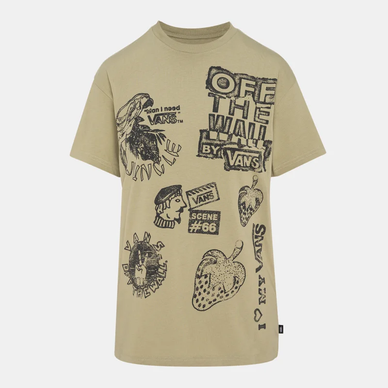 فانز تيشيرت رسائل مختلطة للنساء