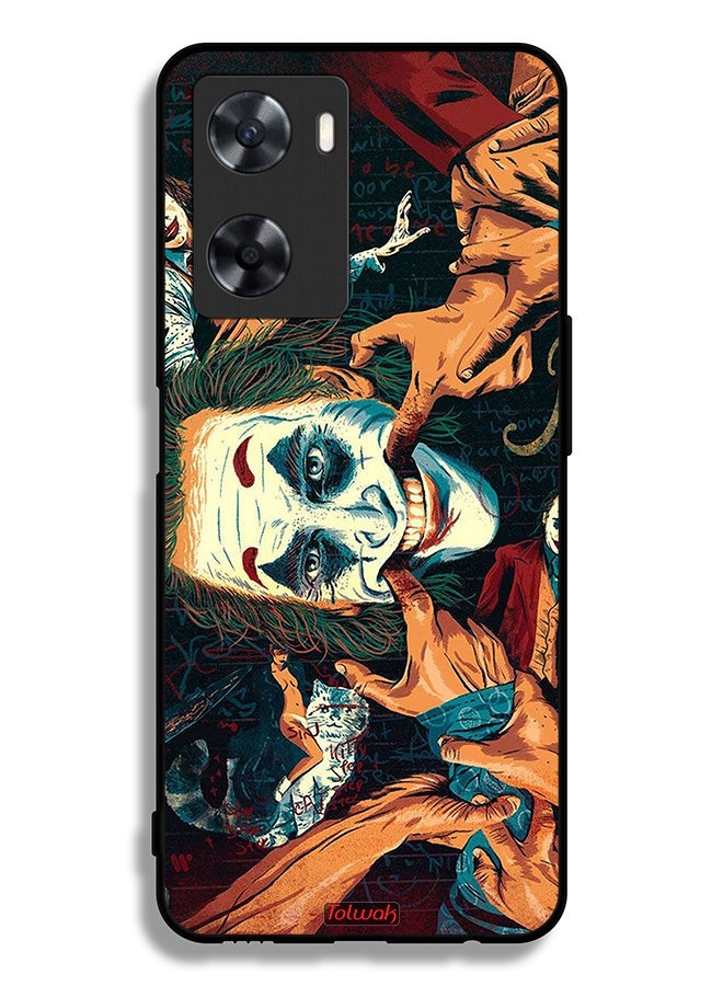 Tolwak Oppo A77s Protective Case Cover Joker Art - Image 2