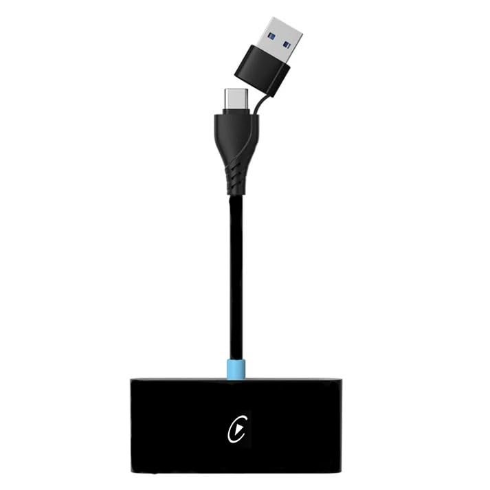 ETZIN Wireless Carplay Adapter & Android Auto Wireless Adapter Wireless 2-in-1 Stick, Convert Wired Carplay, Android Wireless,USB C/A Port, WiFi/Bluetooth Direct Connection, Plug&Play EPL-1400WA - Image 2