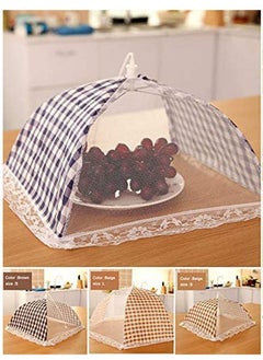 KASTWAVE Food Mesh Cover Food Cover Tent Food Protector Net Tents Pop Up Mesh Screen Food Cover Tent Anti Fly Mosquito Umbrella Style Kitchen Tools  - Image 3