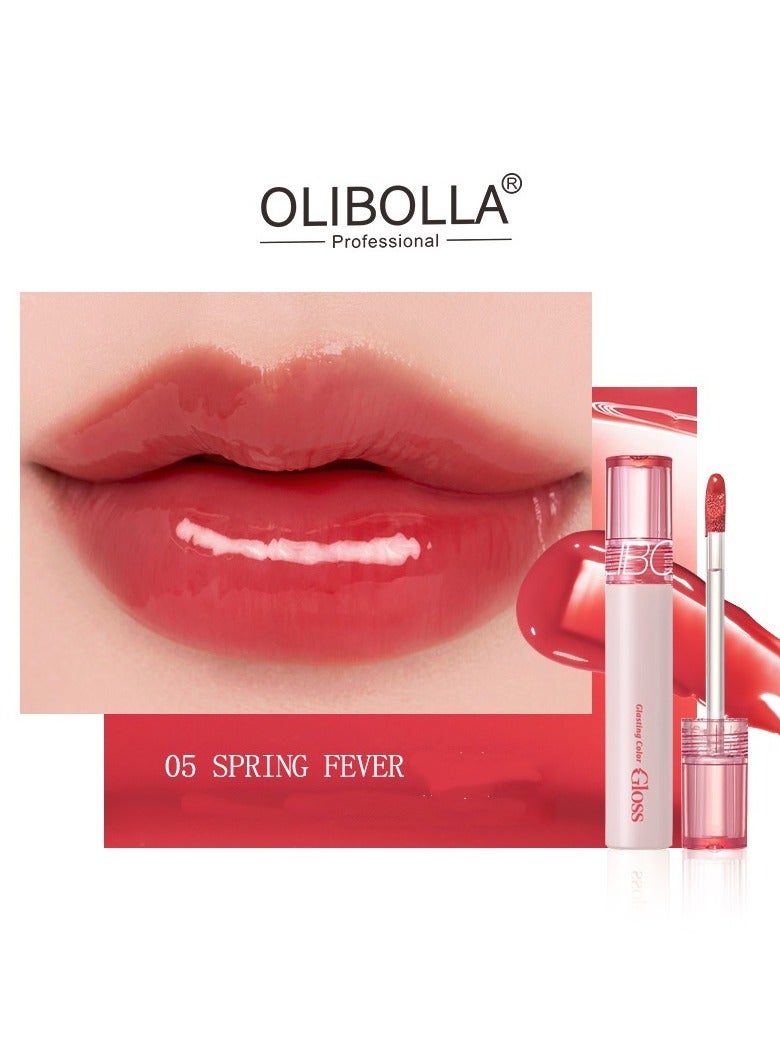 أوليبولا لون لامع | تشطيب لامع | يدوم طويلاً | مرطب | إبراز | جمال طبيعي | لمسة لامعة للاستخدام اليومي 5.5 مل - Image 2