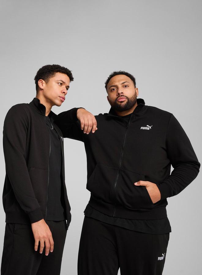 PUMA Black Essentials No. 1 Logo Track Jacket - Image 2
