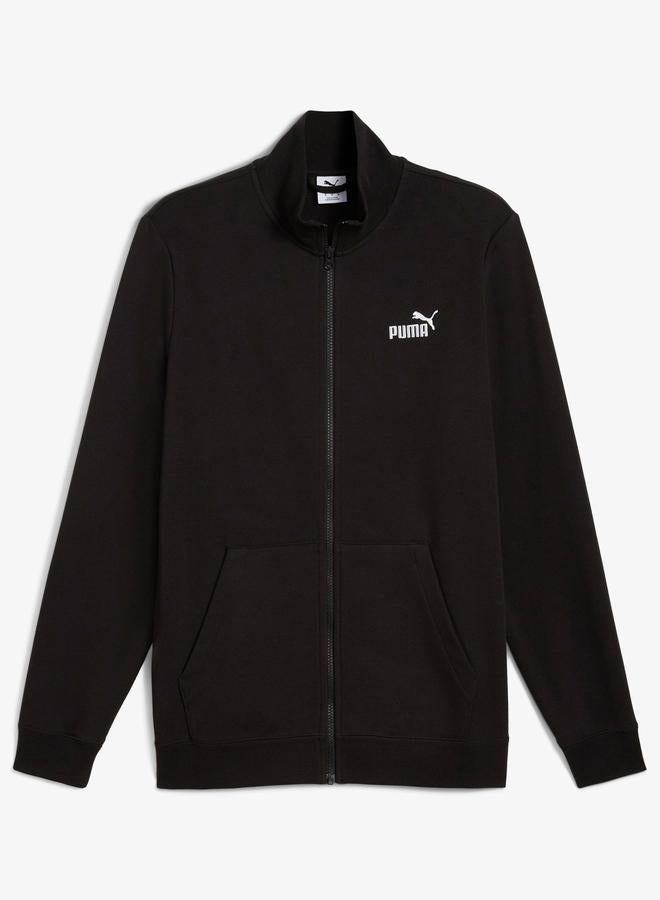 PUMA Black Essentials No. 1 Logo Track Jacket - Image 1