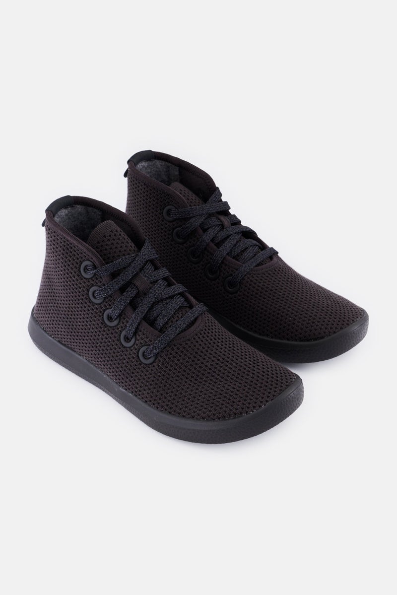 Allbirds أحذية كاجوال نسائية مزينة بالدانتيل، رمادي غامق - Image 1