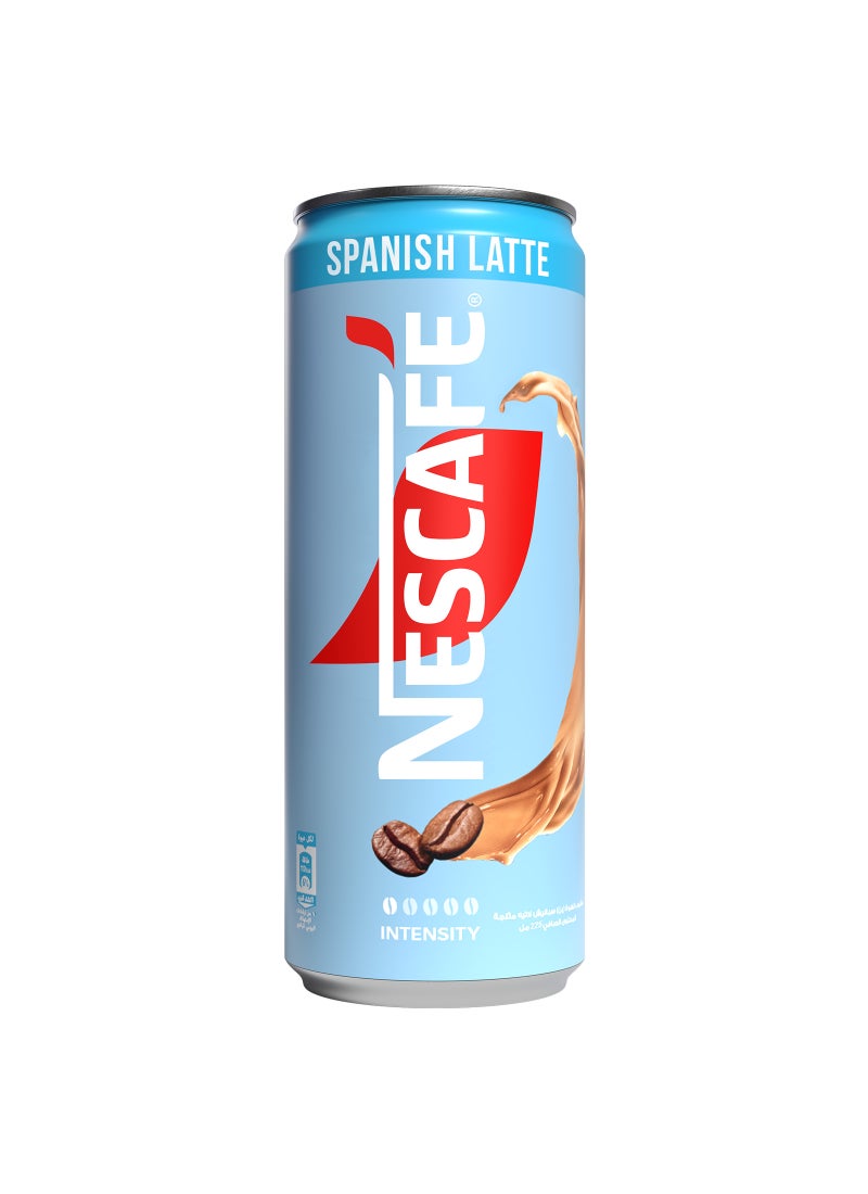 Nescafe Spanish Latte Iced Coffee On The Go Can 225ml - Image 2