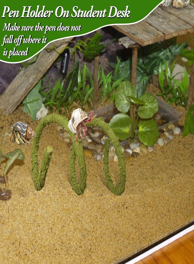 Dexspoeny 2Pcs Hermit Crab Climbing Toys Set, 39.4 in Bendable Hermit Crab Supplies, Reptile Tanks Vine Toy, Climbing Vine Aquarium Decor,Terrarium Habitat Accessories for Gecko Frogs Snake - Image 5
