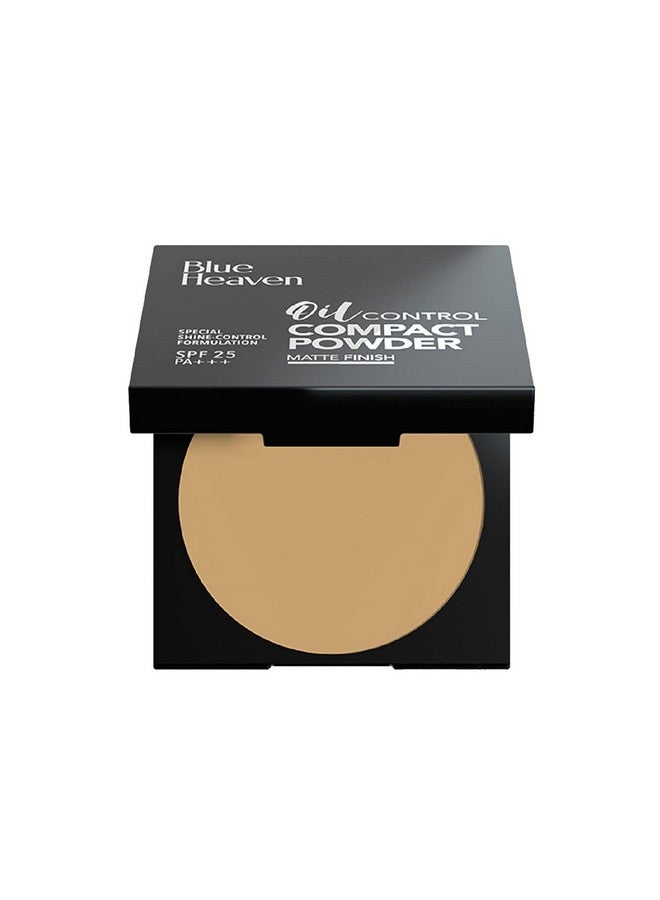 Blue Heaven Oil Control Compact Powder for All Skin types, SPF 25, Matte Finish, Honey 301, 8 gm - Image 1