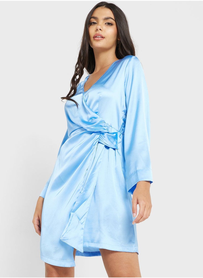 VERO MODA - Surplice Neck Dress - Image 1