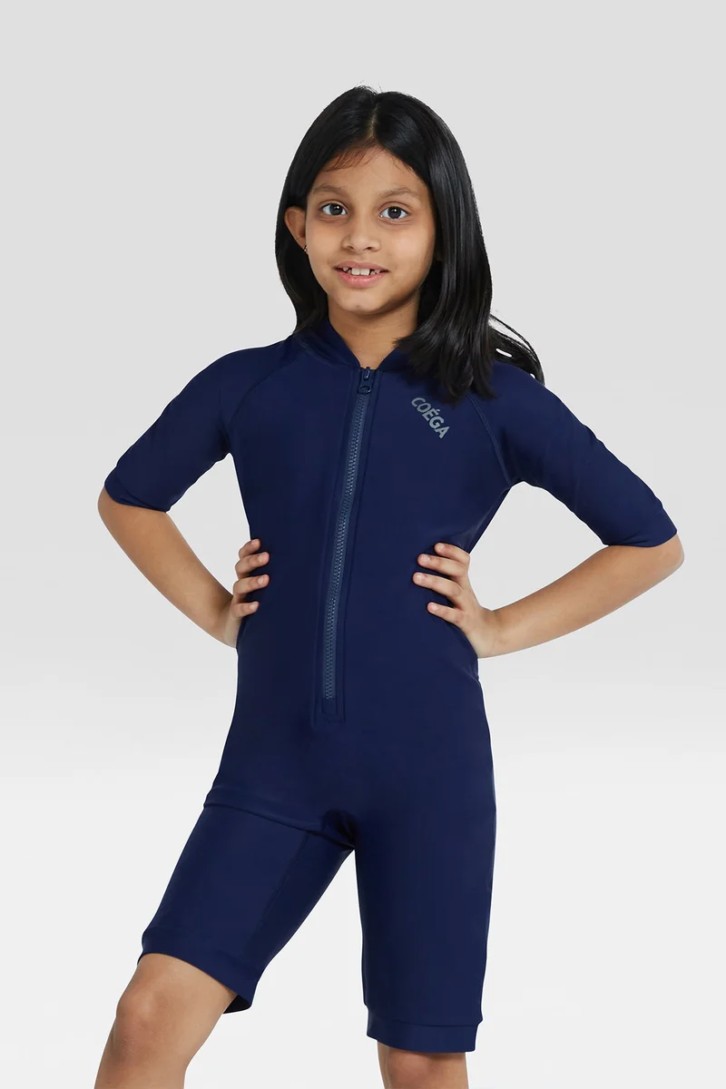 COEGA Unisex Kids COEGA One Piece Suit - Navy