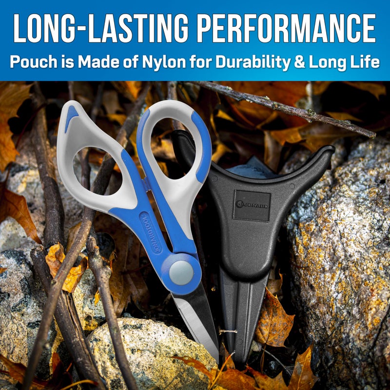 Jonard Tools Tk-325 Kevlar Cutting Shears & Molded Pouch With Belt Clip (Color May Vary) - Image 5