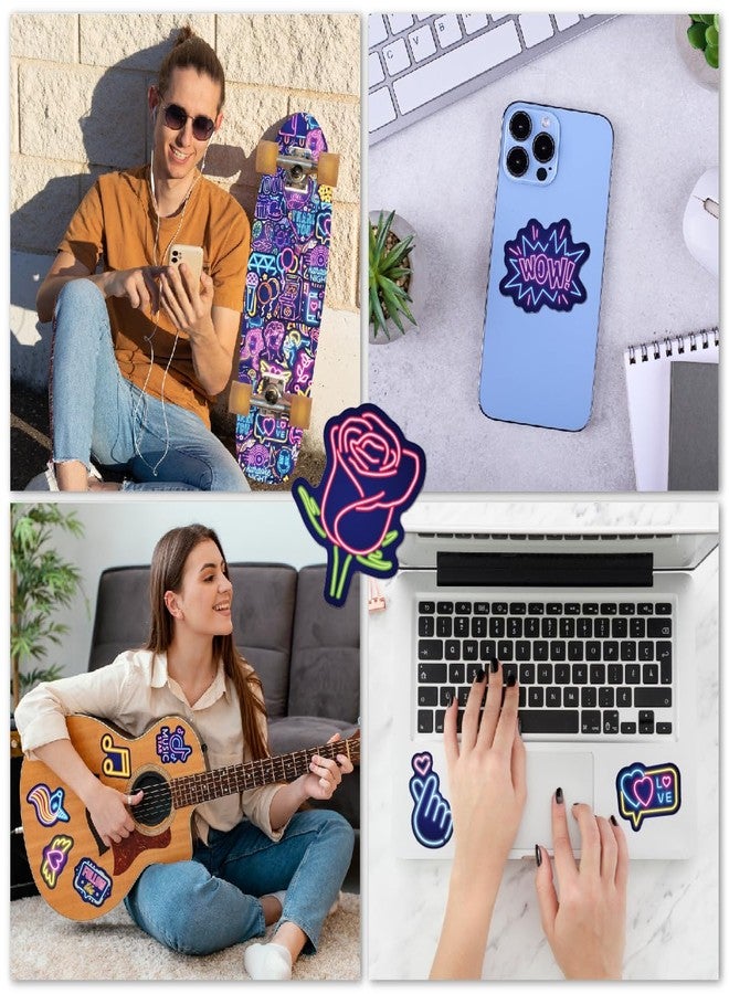 BBPOOL 100pcs Stickers for Kids Waterproof Vinyl Stickers for Water Bottle Scrapbook Laptop Skateboard Computer Teens Kids Girls (Vehicle A) - Image 4