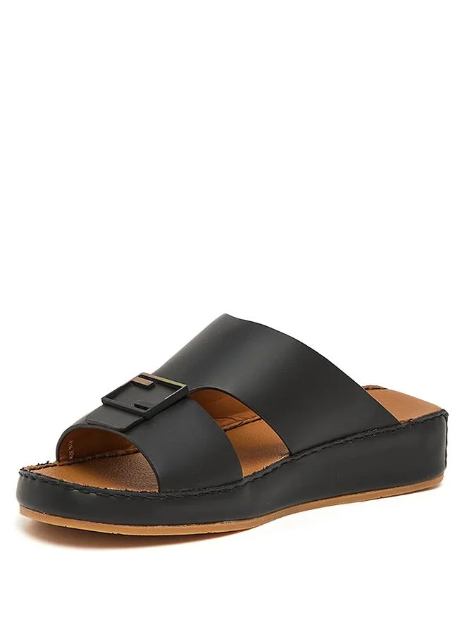 ستيف مادن Arabic Black Men's Arabic Sandals